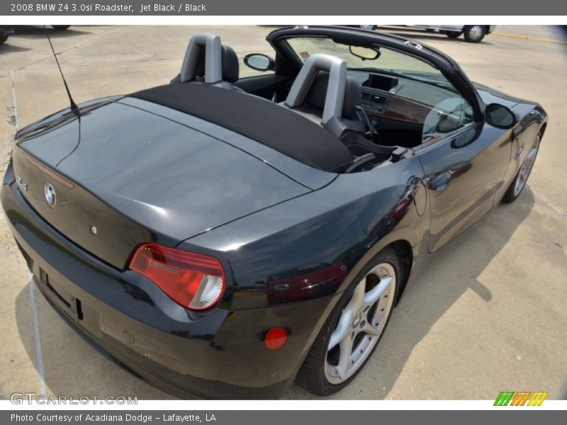 Jet Black / Black 2008 BMW Z4 3.0si Roadster