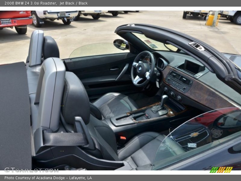 Jet Black / Black 2008 BMW Z4 3.0si Roadster