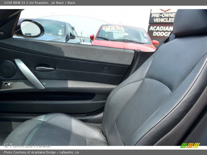 Jet Black / Black 2008 BMW Z4 3.0si Roadster