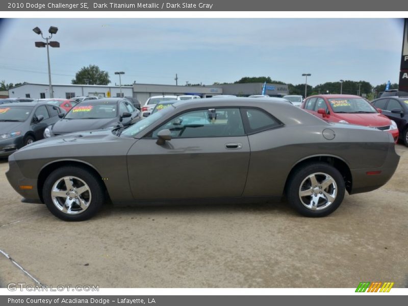 Dark Titanium Metallic / Dark Slate Gray 2010 Dodge Challenger SE