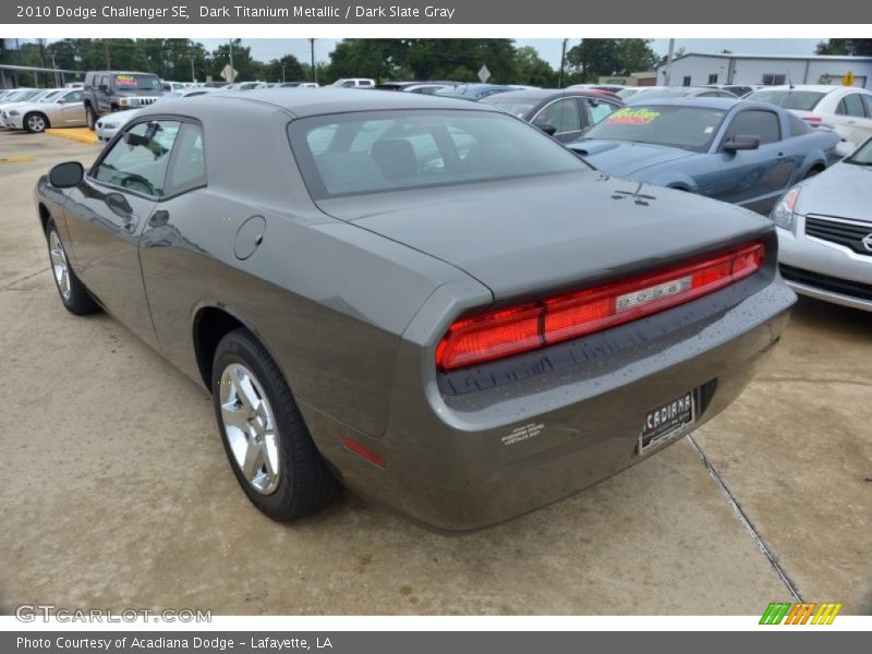 Dark Titanium Metallic / Dark Slate Gray 2010 Dodge Challenger SE