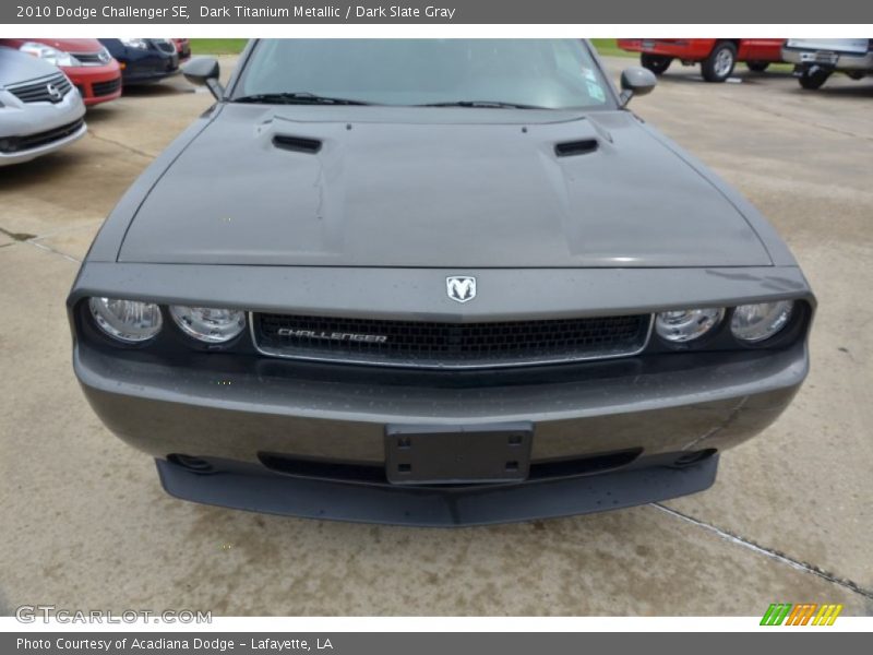Dark Titanium Metallic / Dark Slate Gray 2010 Dodge Challenger SE