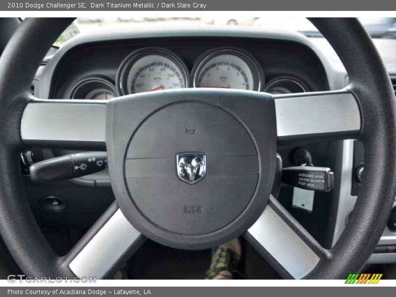 Dark Titanium Metallic / Dark Slate Gray 2010 Dodge Challenger SE