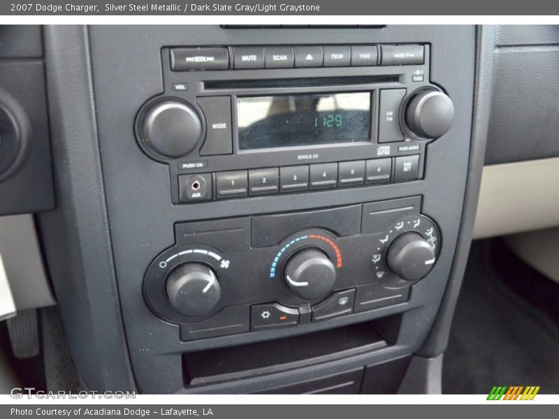 Silver Steel Metallic / Dark Slate Gray/Light Graystone 2007 Dodge Charger