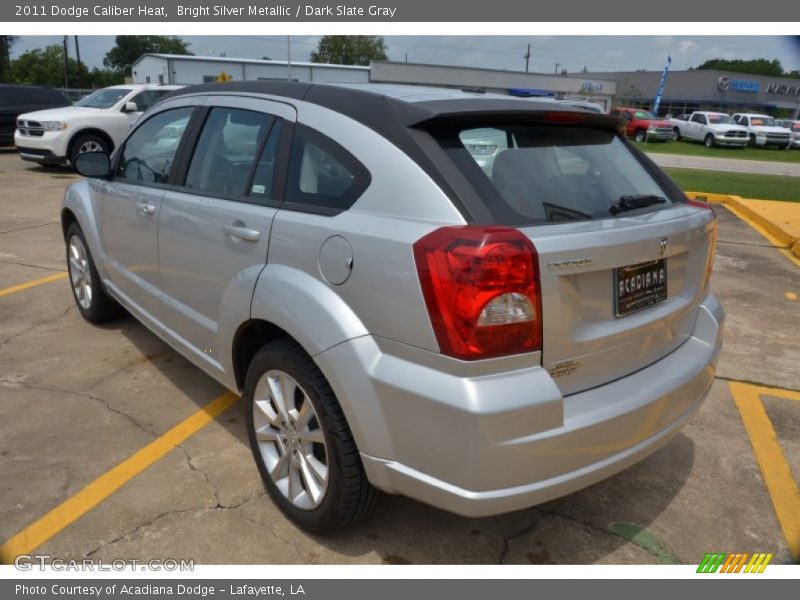 Bright Silver Metallic / Dark Slate Gray 2011 Dodge Caliber Heat