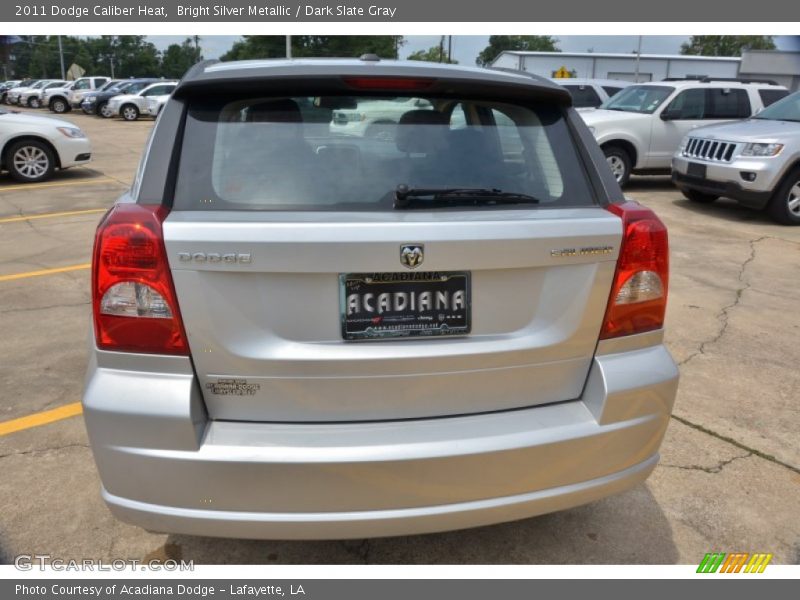 Bright Silver Metallic / Dark Slate Gray 2011 Dodge Caliber Heat