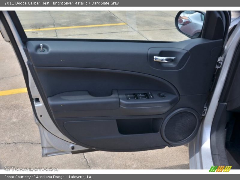 Bright Silver Metallic / Dark Slate Gray 2011 Dodge Caliber Heat
