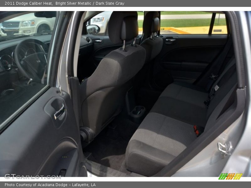 Bright Silver Metallic / Dark Slate Gray 2011 Dodge Caliber Heat