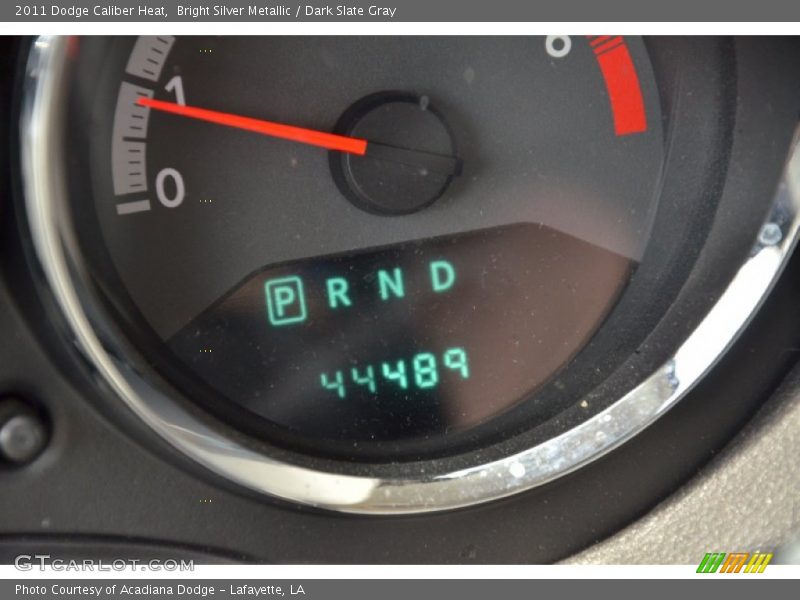 Bright Silver Metallic / Dark Slate Gray 2011 Dodge Caliber Heat