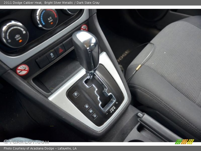 Bright Silver Metallic / Dark Slate Gray 2011 Dodge Caliber Heat