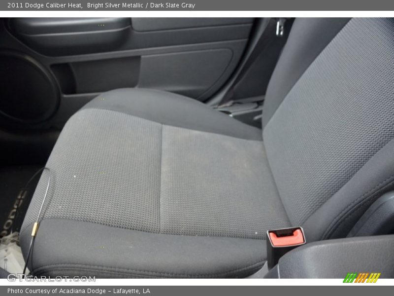 Bright Silver Metallic / Dark Slate Gray 2011 Dodge Caliber Heat