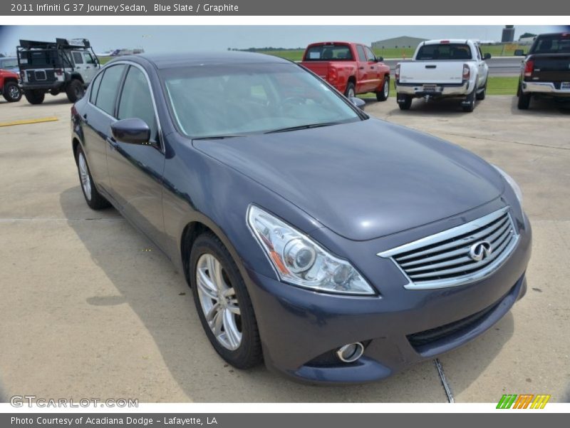 Blue Slate / Graphite 2011 Infiniti G 37 Journey Sedan