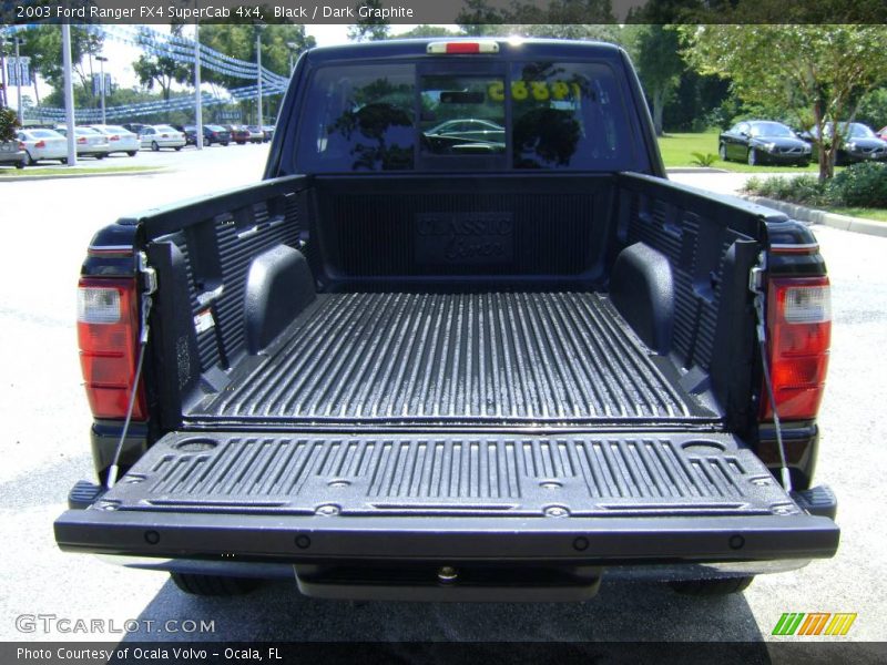 Black / Dark Graphite 2003 Ford Ranger FX4 SuperCab 4x4