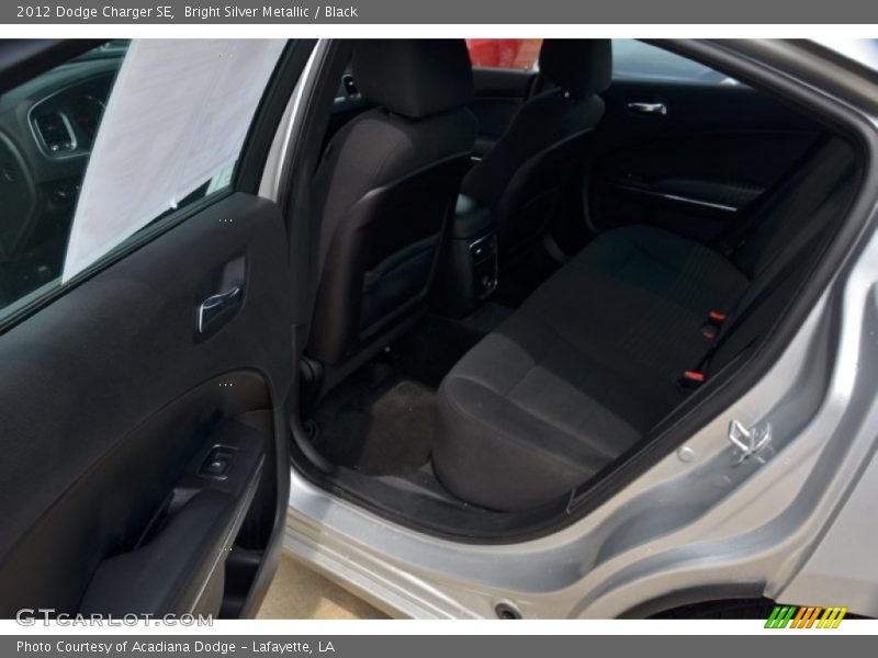 Bright Silver Metallic / Black 2012 Dodge Charger SE