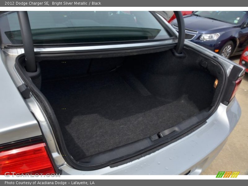 Bright Silver Metallic / Black 2012 Dodge Charger SE
