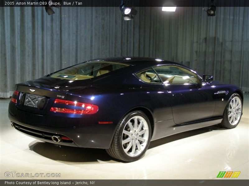 Blue / Tan 2005 Aston Martin DB9 Coupe