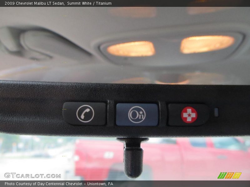 Summit White / Titanium 2009 Chevrolet Malibu LT Sedan