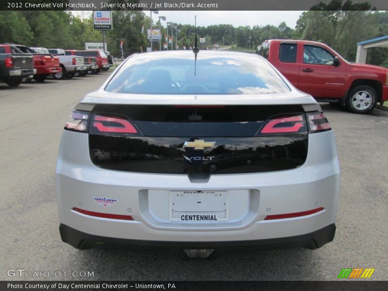 Silver Ice Metallic / Jet Black/Dark Accents 2012 Chevrolet Volt Hatchback