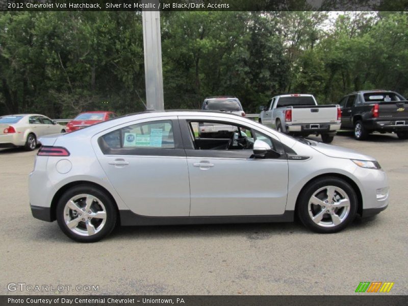 Silver Ice Metallic / Jet Black/Dark Accents 2012 Chevrolet Volt Hatchback