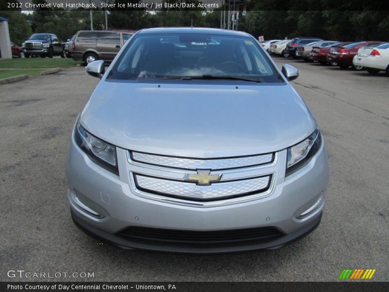 Silver Ice Metallic / Jet Black/Dark Accents 2012 Chevrolet Volt Hatchback