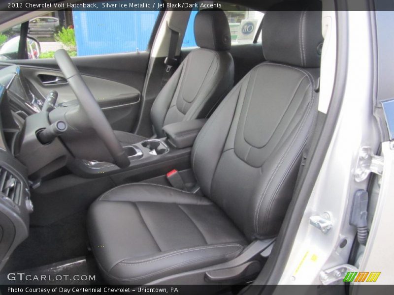 Silver Ice Metallic / Jet Black/Dark Accents 2012 Chevrolet Volt Hatchback