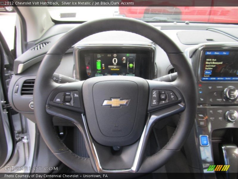Silver Ice Metallic / Jet Black/Dark Accents 2012 Chevrolet Volt Hatchback
