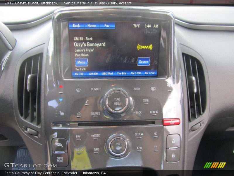 Silver Ice Metallic / Jet Black/Dark Accents 2012 Chevrolet Volt Hatchback
