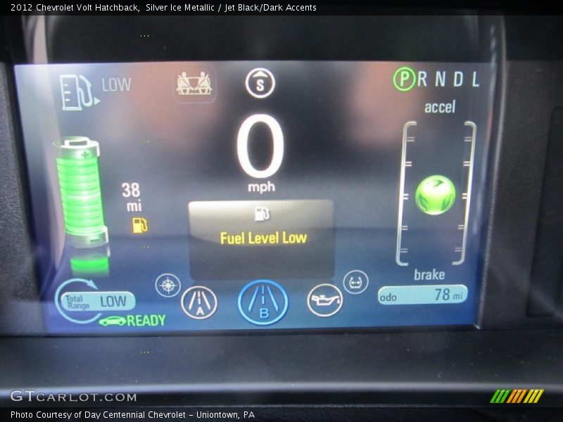 Silver Ice Metallic / Jet Black/Dark Accents 2012 Chevrolet Volt Hatchback