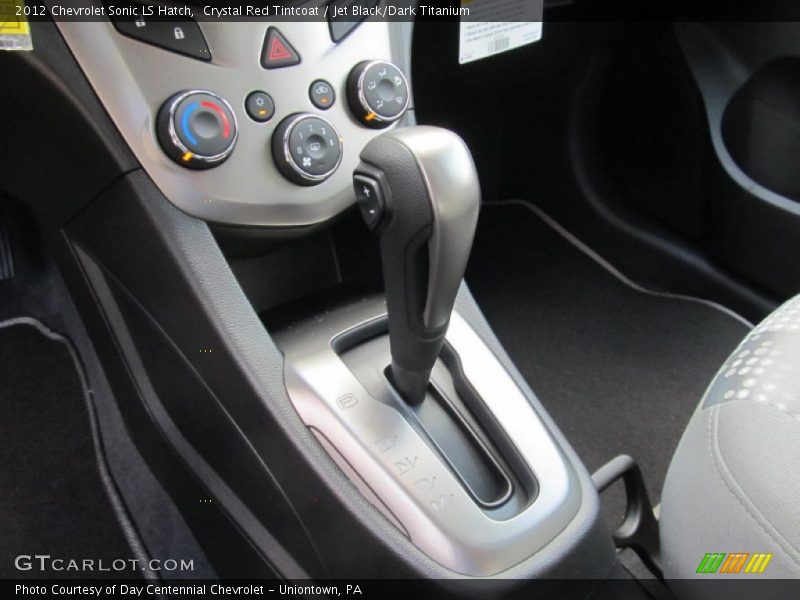 Crystal Red Tintcoat / Jet Black/Dark Titanium 2012 Chevrolet Sonic LS Hatch