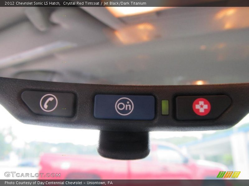 Crystal Red Tintcoat / Jet Black/Dark Titanium 2012 Chevrolet Sonic LS Hatch