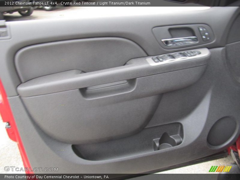 Crystal Red Tintcoat / Light Titanium/Dark Titanium 2012 Chevrolet Tahoe LT 4x4