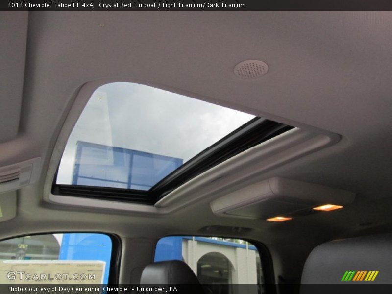 Crystal Red Tintcoat / Light Titanium/Dark Titanium 2012 Chevrolet Tahoe LT 4x4