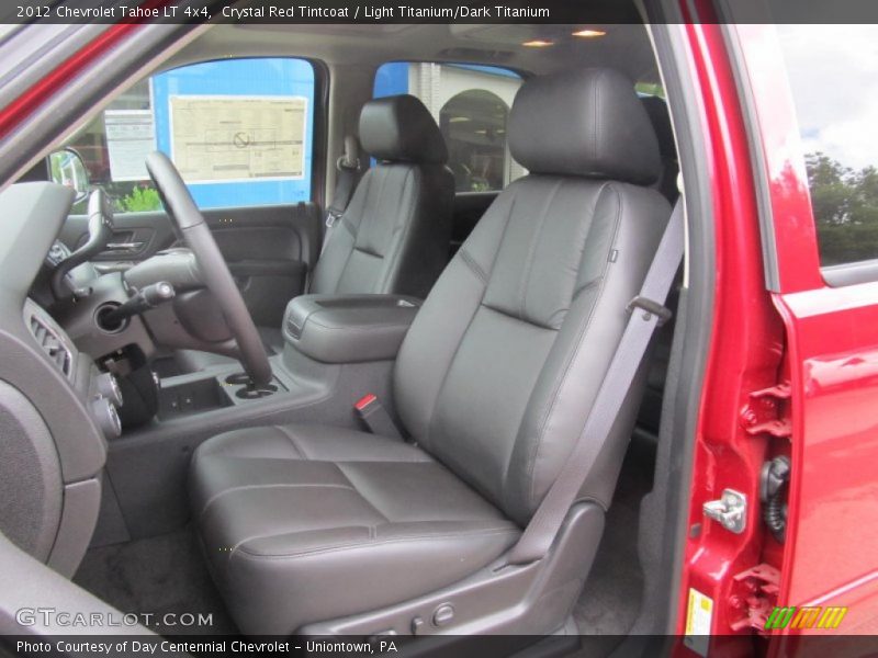 Crystal Red Tintcoat / Light Titanium/Dark Titanium 2012 Chevrolet Tahoe LT 4x4