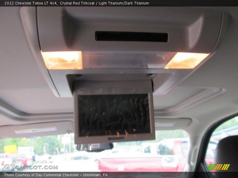 Crystal Red Tintcoat / Light Titanium/Dark Titanium 2012 Chevrolet Tahoe LT 4x4