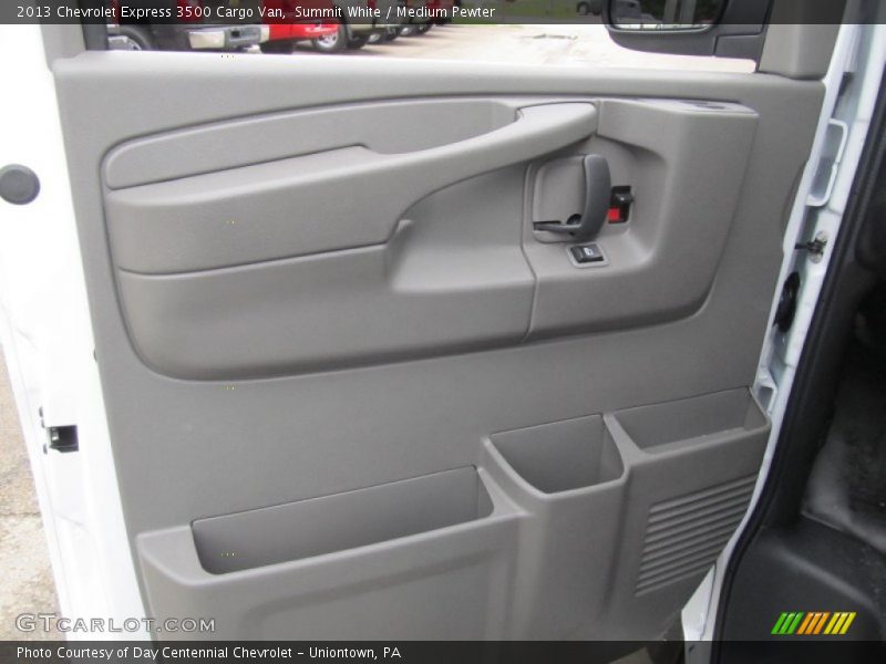 Summit White / Medium Pewter 2013 Chevrolet Express 3500 Cargo Van