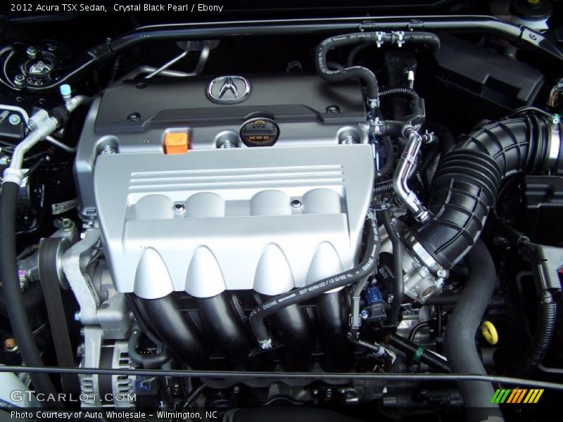 Crystal Black Pearl / Ebony 2012 Acura TSX Sedan