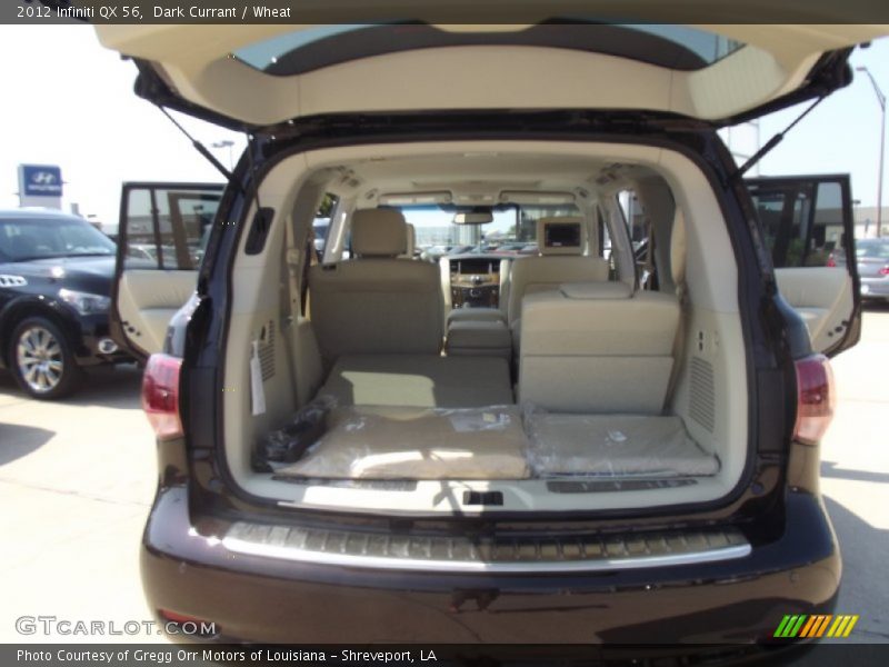 Dark Currant / Wheat 2012 Infiniti QX 56
