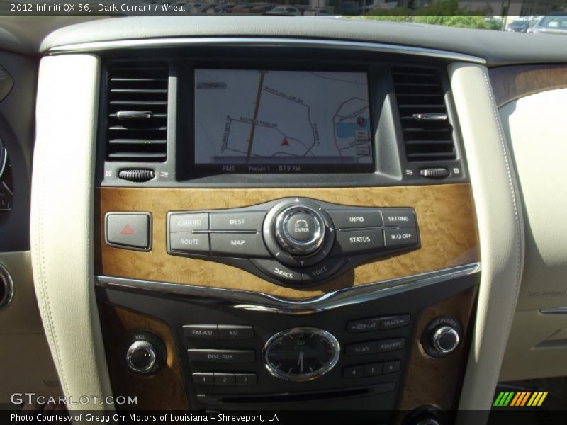 Dark Currant / Wheat 2012 Infiniti QX 56