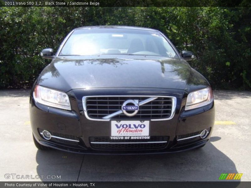 Black Stone / Sandstone Beige 2011 Volvo S80 3.2