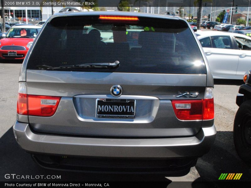 Sterling Grey Metallic / Black 2006 BMW X5 3.0i