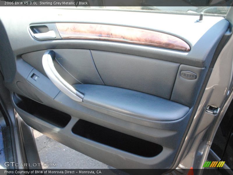 Sterling Grey Metallic / Black 2006 BMW X5 3.0i
