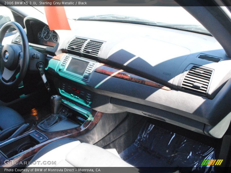 Sterling Grey Metallic / Black 2006 BMW X5 3.0i