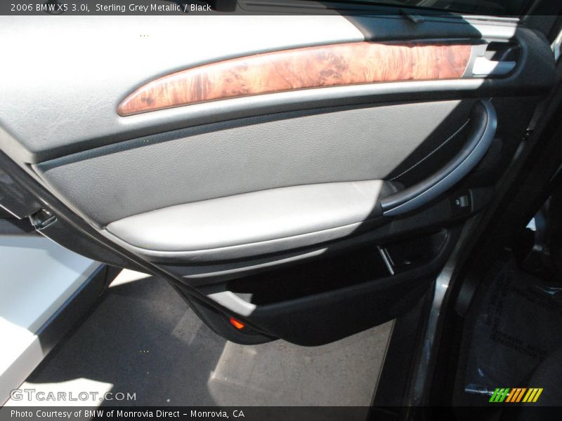 Sterling Grey Metallic / Black 2006 BMW X5 3.0i