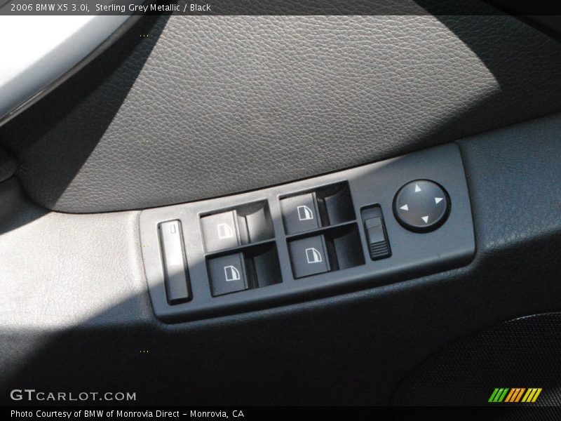 Sterling Grey Metallic / Black 2006 BMW X5 3.0i