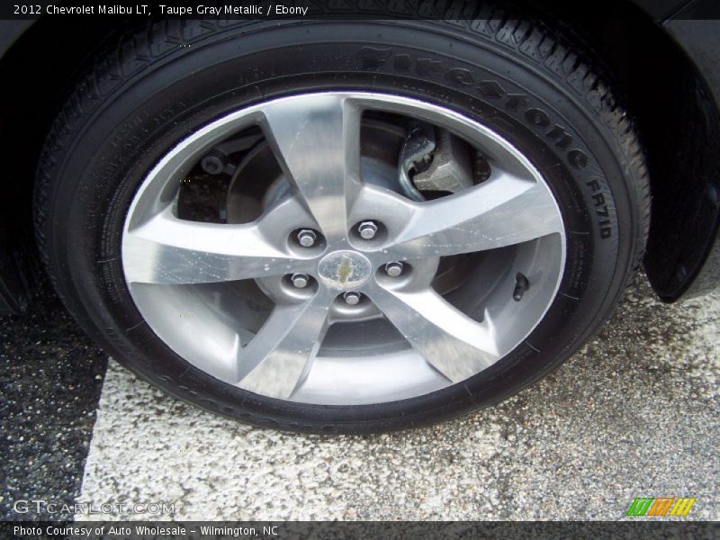 Taupe Gray Metallic / Ebony 2012 Chevrolet Malibu LT