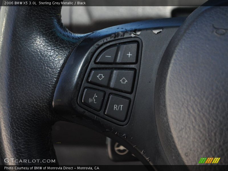 Sterling Grey Metallic / Black 2006 BMW X5 3.0i