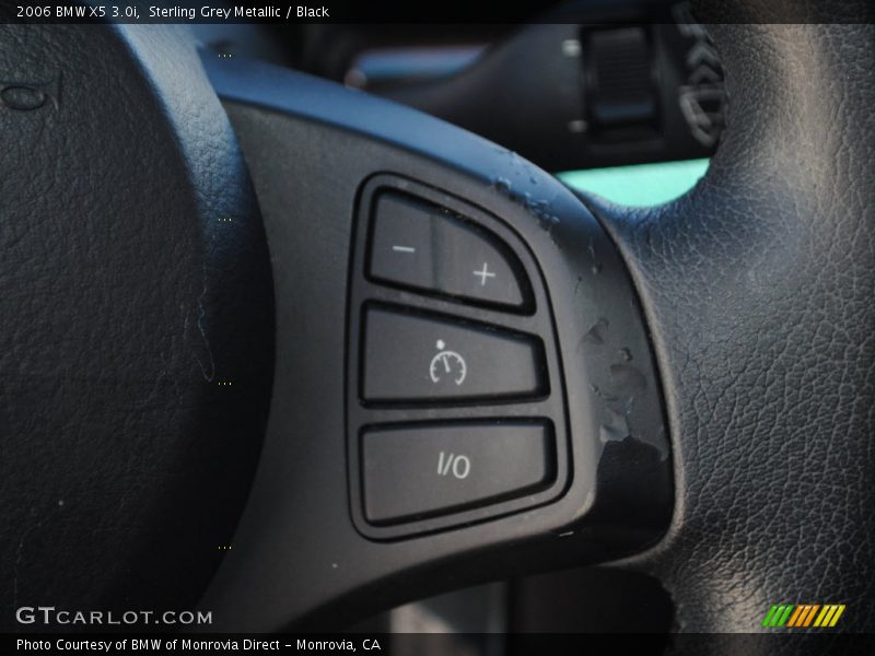 Sterling Grey Metallic / Black 2006 BMW X5 3.0i