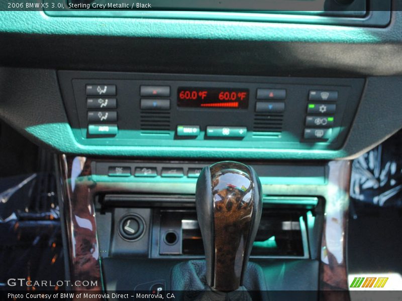 Sterling Grey Metallic / Black 2006 BMW X5 3.0i