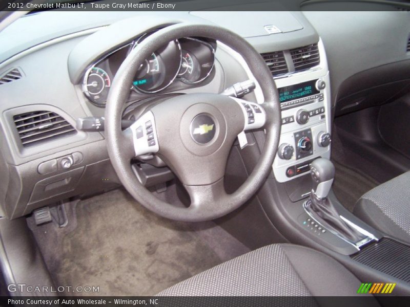 Taupe Gray Metallic / Ebony 2012 Chevrolet Malibu LT