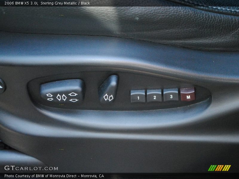 Sterling Grey Metallic / Black 2006 BMW X5 3.0i